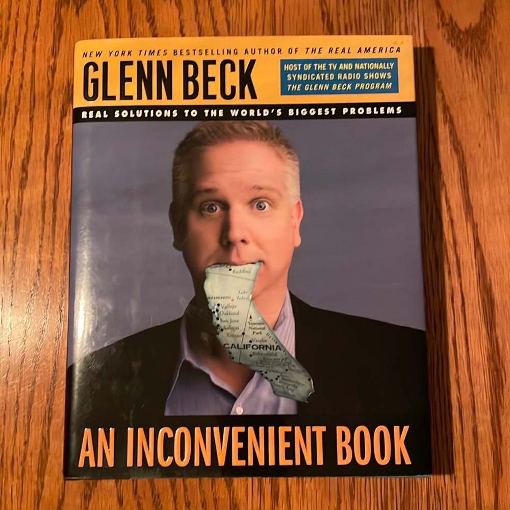 Glenn Beck An Inconvenient Book hardback